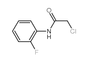 2-氯-N-(2-氟苯基)乙酰胺结构式