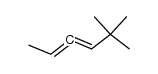 1-tert-butyl-3-methylallene结构式