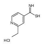 2-ethylthioisonicotinamide monohydrochloride structure