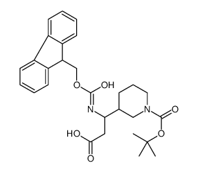 3-(Fmoc-氨基)-3-(1-Boc-3-哌啶基)丙酸图片