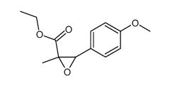 ethyl 2,3-epoxy-2-methyl-3-[4-(methoxy)phenyl]propanoate Structure