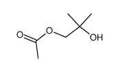 acetic acid-(β-hydroxy-isobutyl ester)结构式