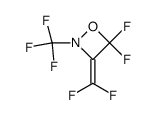 perfluoro(2-methyl-3-methylene-1,2-oxazetidine) Structure
