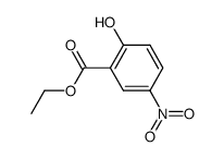 ethyl 2-hydroxy-5-nitrobenzoate结构式