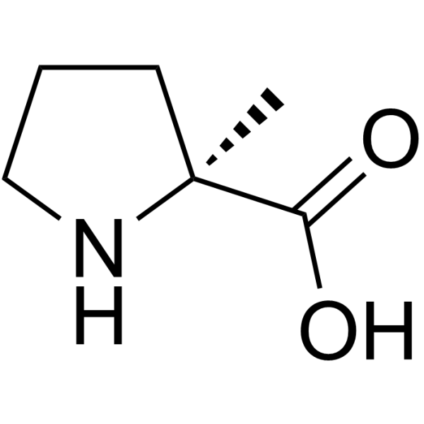 (S)-2-甲基脯氨酸结构式