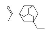 1-(3-Ethyl-adamantan-1-yl)-ethanone Structure