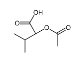 (2R)-2-acetyloxy-3-methylbutanoic acid结构式