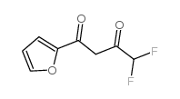 4,4-二氟-1-(2-呋喃基)丁二酮结构式