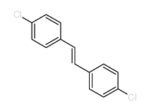 Benzene,1,1'-(1,2-ethenediyl)bis[4-chloro-结构式