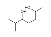 6-methylheptane-2,5-diol Structure