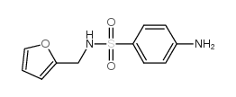 4-氨基-N-呋喃-2-甲基苯磺酰胺结构式