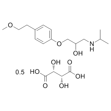 Metoprolol Tartrate Structure
