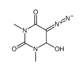 5-diazonio-4-hydroxy-1,3-dimethyl-2-oxo-4H-pyrimidin-6-olate Structure
