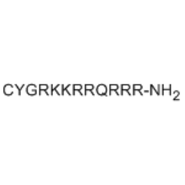 (Cys46)-HIV-1 tat Protein (46-57) amide trifluoroacetate salt Structure