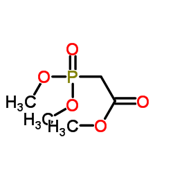 Methyl 2-(dimethoxyphosphoryl)acetate Structure