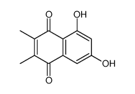 5,7-dihydroxy-2,3-dimethylnaphthalene-1,4-dione Structure