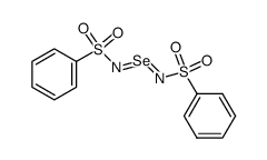 N,N'-di(phenylsulfonyl)selenium diimide结构式