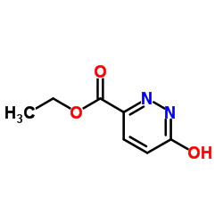 3-哒嗪酮-6-甲酸乙酯结构式