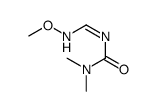 (9ci)-N-[(E)-(甲氧基亚氨基)甲基]-N,N-二甲基脲结构式