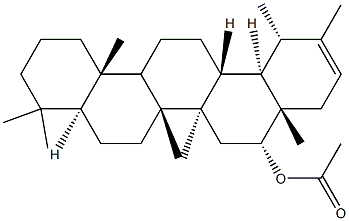 (18α,19α)-Urs-20-en-16α-ol acetate结构式