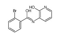 2-bromo-N-(2-oxo-1H-pyridin-3-yl)benzamide结构式