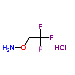 O-(2,2,2-Trifluoroethyl)hydroxylamine hydrochloride structure