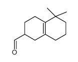 octahydro-5,5-dimethyl naphthalene-2-carbaldehyde Structure
