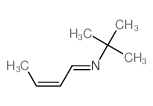 2-Propanamine,N-2-buten-1-ylidene-2-methyl- Structure