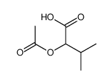2-acetoxy-3-methylbutanoic acid结构式