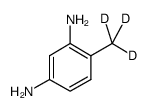 2,4-二氨基甲苯-D3结构式