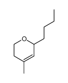 2-Butyl-4-methyl-5,6-dihydro-2H-pyrane Structure