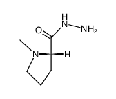L-Proline, 1-methyl-, hydrazide (9CI)结构式