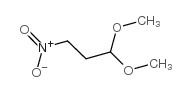 1,1-二甲氧基-3-硝基丙烷结构式