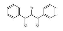 2-溴-1,3-二苯基丙烷-1,3-二酮结构式