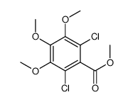 methyl 2,6-dichloro-3,4,5-trimethoxybenzoate Structure