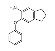 6-Phenoxy-5-indanylamin结构式