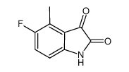 4-methyl-5-fluoroisatin Structure