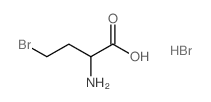 (+/-)-2-氨基-4-溴丁酸氯溴酸结构式