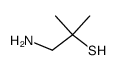 2-mercapto-2-methyl-1-propylamine Structure