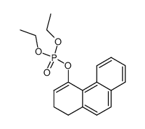 phosphoric acid 1,2-dihydro-phenanthren-4-yl ester diethyl ester结构式