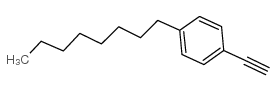 4-辛基苯乙炔结构式