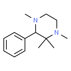 Piperazine, 1,2,2,4-tetramethyl-3-phenyl- (8CI) Structure