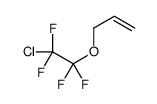 3-(2-chloro-1,1,2,2-tetrafluoroethoxy)propene结构式