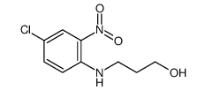 3-[(4-chloro-2-nitrophenyl)amino]propan-1-ol Structure