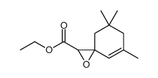 ethyl 5,7,7-trimethyl-1-oxaspiro[2.5]oct-4-ene-2-carboxylate Structure