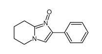 2-Phenyl-5,6,7,8-tetrahydro-imidazo[1,2-a]pyridin-1-oxid结构式