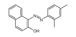1-(2,5-xylylazo)-2-naphthol结构式