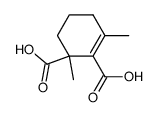 1,3-dimethyl-cyclohex-2-ene-1,2-dicarboxylic acid结构式