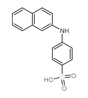 4-(2-萘氨基)苯磺酸结构式