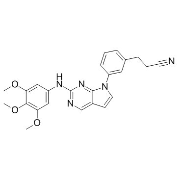 酪蛋白激酶II抑制剂IV结构式